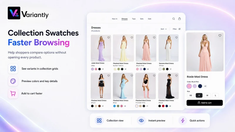Variantly: Swatches & Groups