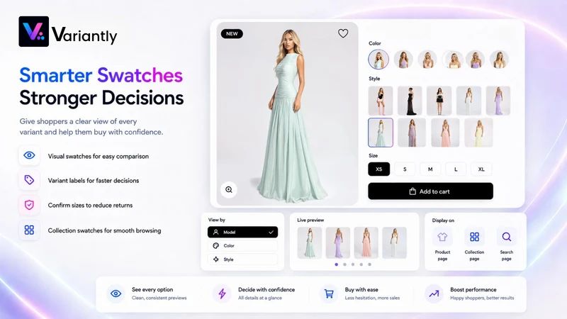 Variantly: Swatches & Groups
