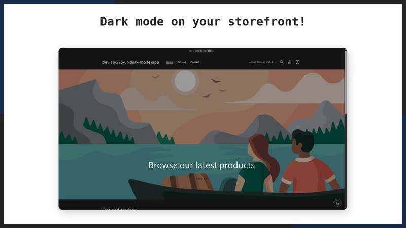 UR: Simple Dark Mode Switcher