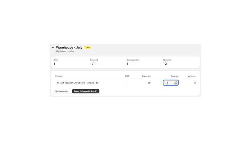 TallyCount‑Inventory Counting