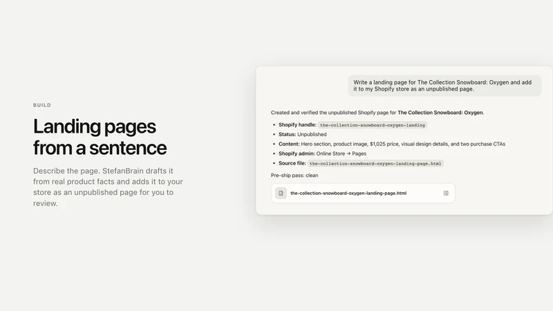 StefanBrain: AI Marketing