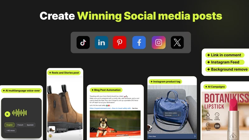 SS ‑ Social media AI Auto Post