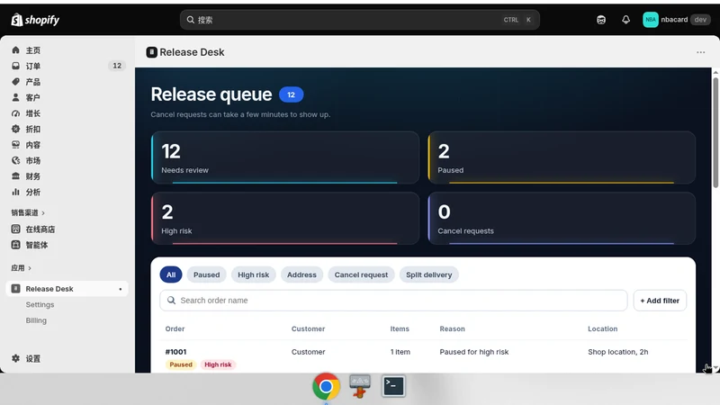 Release Desk