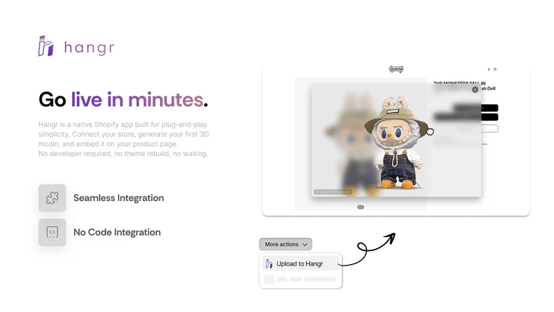 Hangr ‑ 3D Experience