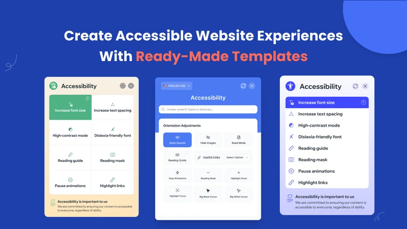 GA: Accessibility