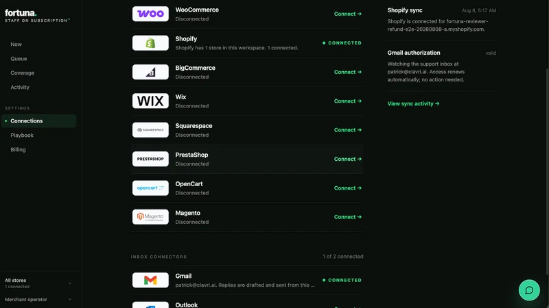Fortuna: AI Support Staff