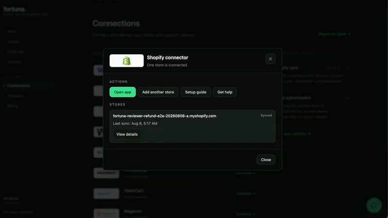 Fortuna: AI Support Staff
