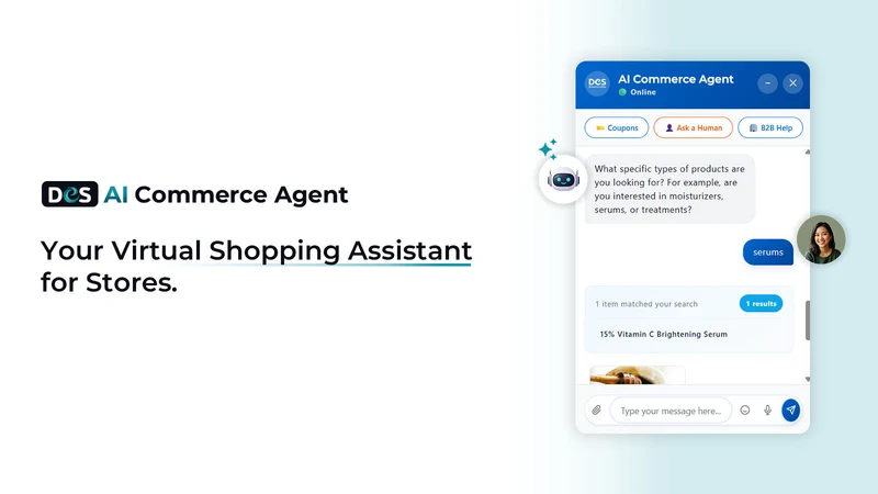 DeS AI Commerce Agent