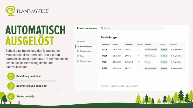 PLANT‑MY‑TREE per order