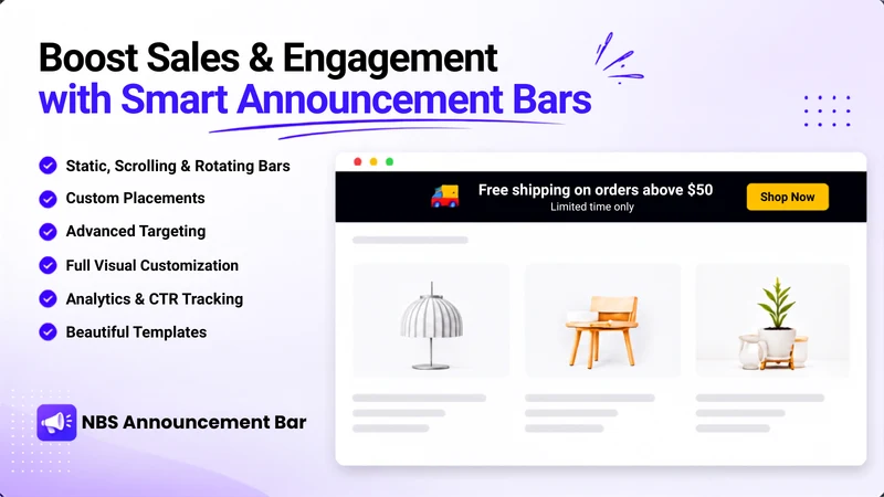NBS Announcement Bar