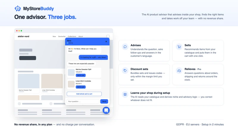 AI Sales Chat & Support Agent