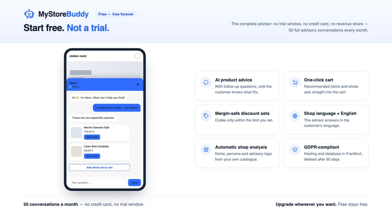 AI Sales Chat & Support Agent