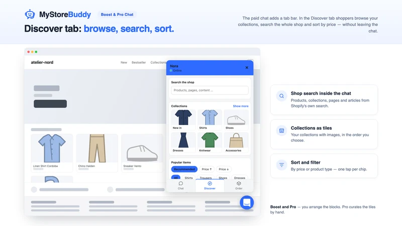 AI Sales Chat & Support Agent