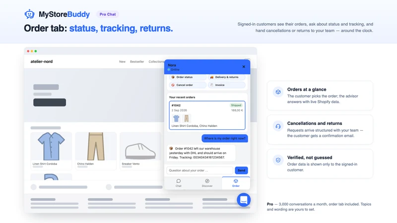 AI Sales Chat & Support Agent