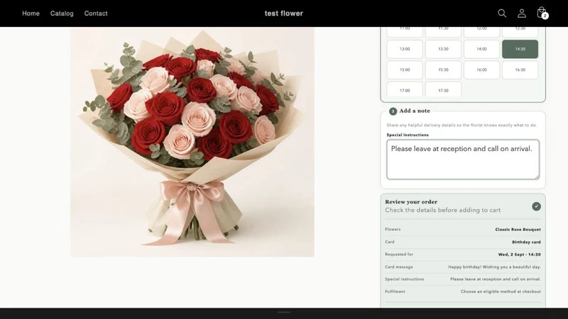 Florist Flow