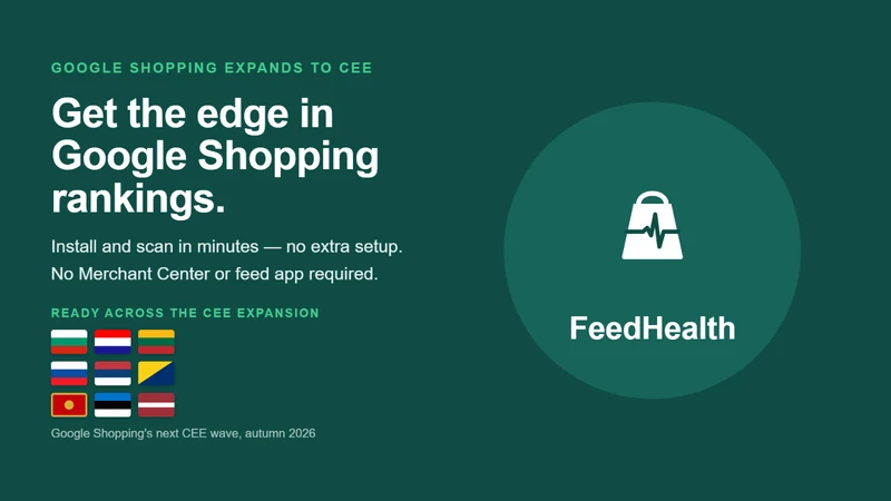 FeedHealth: Google Shopping