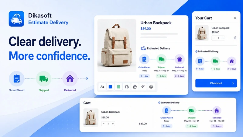 Dikasoft: Estimate Delivery