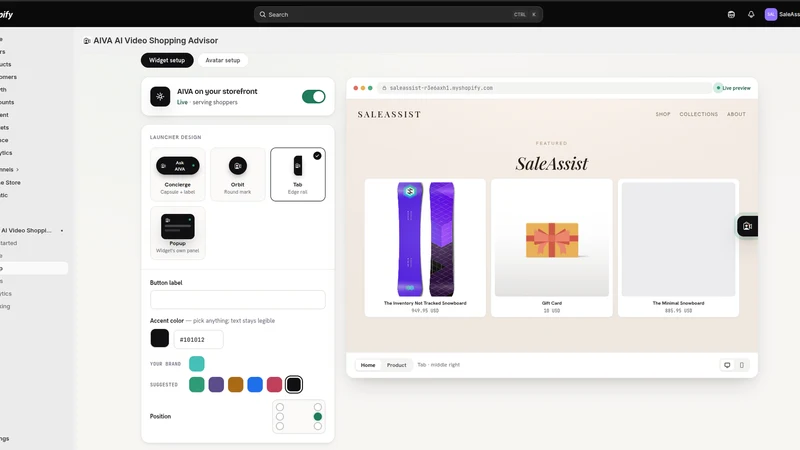AIVA: AI Video Sales Agent