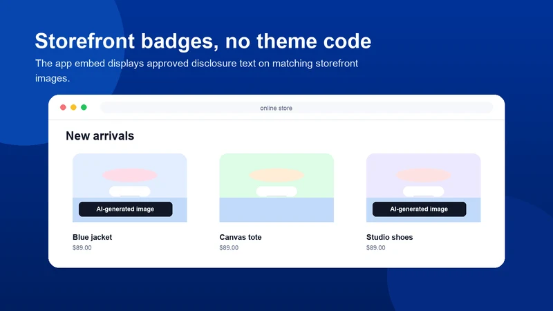 AI Marker: AI Disclosure Badge