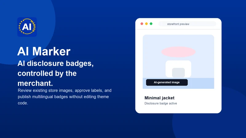 AI Marker: AI Disclosure Badge