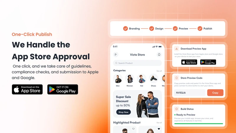 Victa ‑ Mobile App Builder