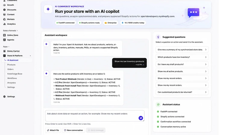 Xpert Store AI