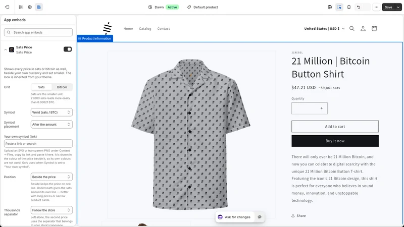 Shopatch Sats Price