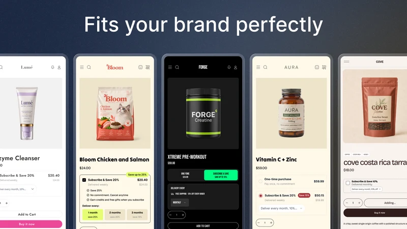 Rapid Subscriptions app