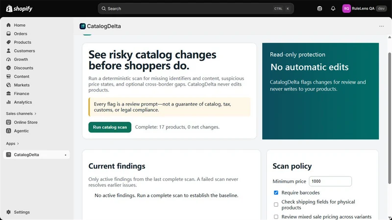 CatalogDelta