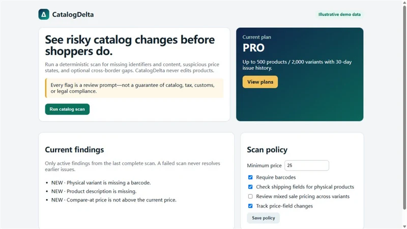 CatalogDelta