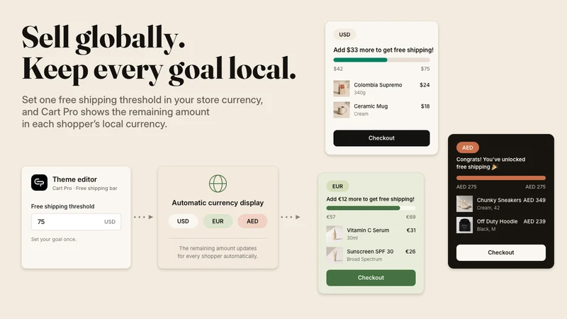 Cart Pro — Cart Progress Bar