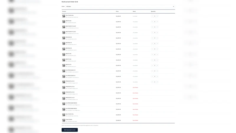 Bulk Order Supreme