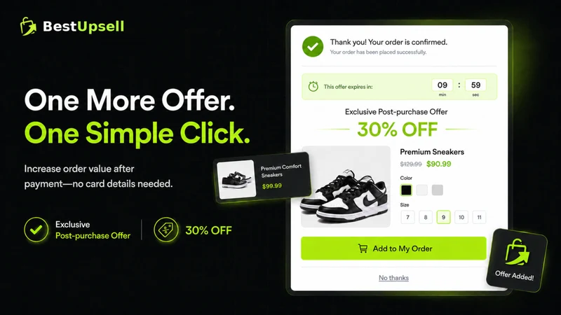 BestUpsell ‑AOV/Bundle/Upsells