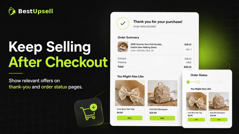 BestUpsell ‑AOV/Bundle/Upsells