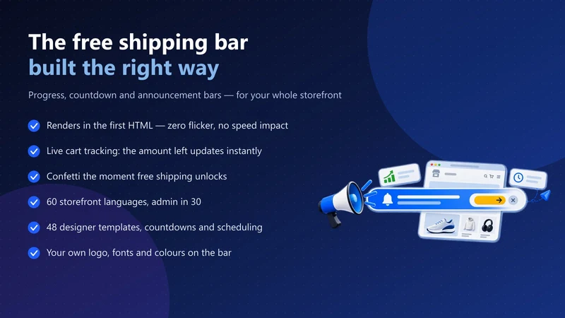 Barly: Shipping Progress Bar