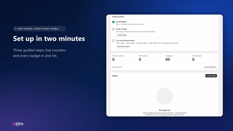 Badgely: Product Labels