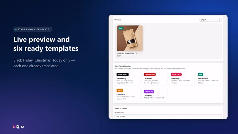 Badgely: Product Labels