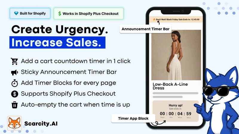 Scarcity.AI: Countdown Timer