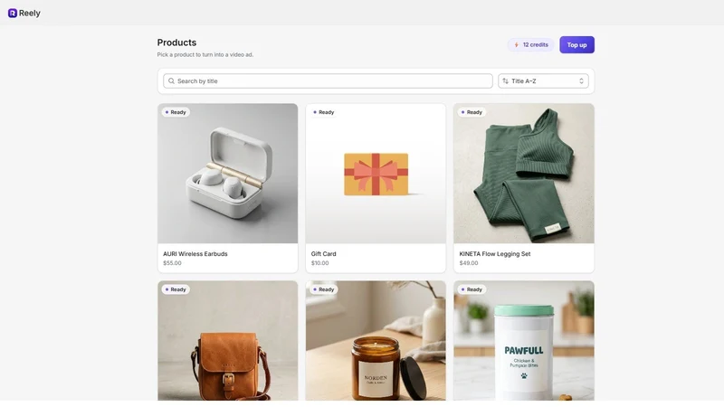 Reely: AI Video Ads