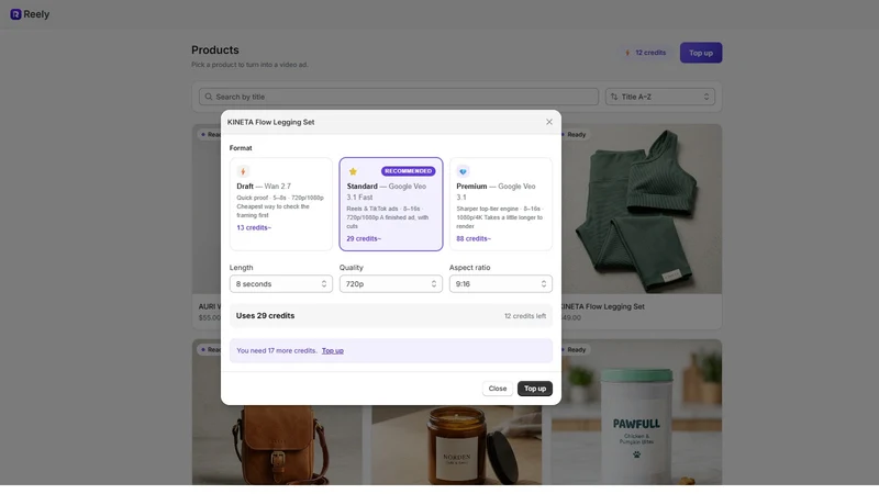 Reely: AI Video Ads