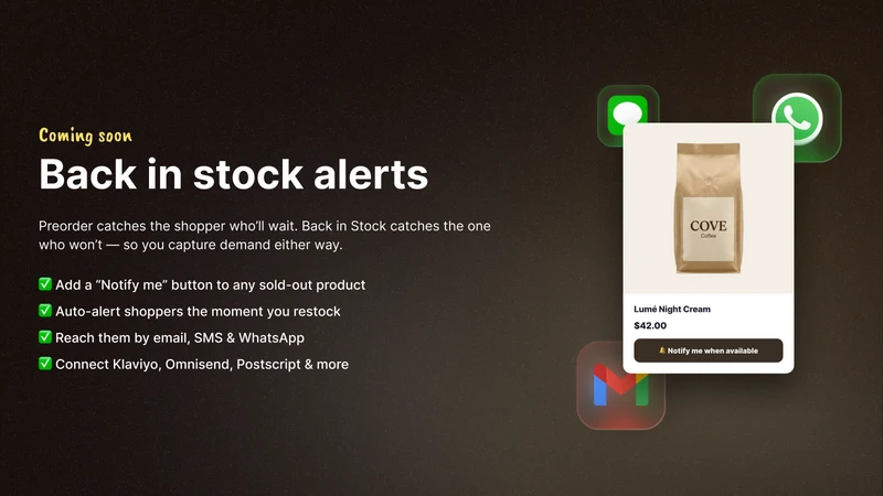 Rapid Preorder | Back in stock