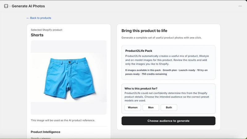 Product2Life Listing Assistant