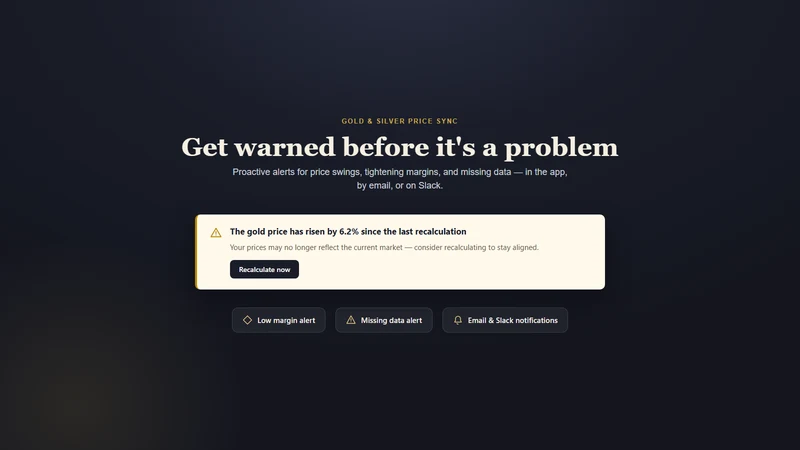 KARAT ‑ Gold&Silver Price Sync