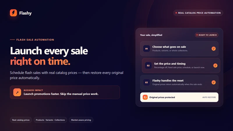 Flashy: Flash Sale Scheduler