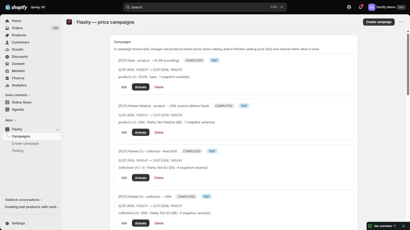 Flashy: Flash Sale Scheduler