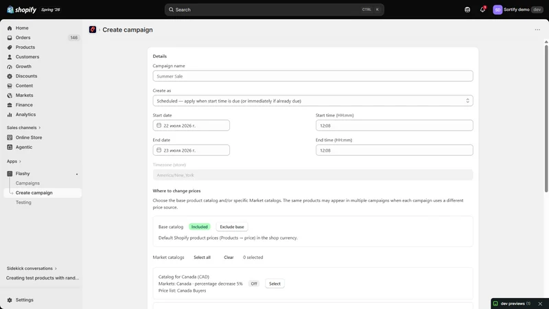 Flashy: Flash Sale Scheduler