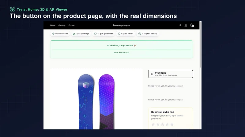 Try at Home: 3D & AR Viewer