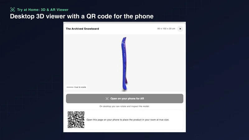 Try at Home: 3D & AR Viewer
