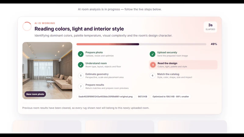 DMC: AI Shopping Assistant Rug