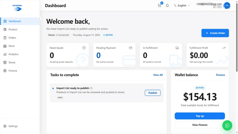 Zoyunspeed Dropshipping